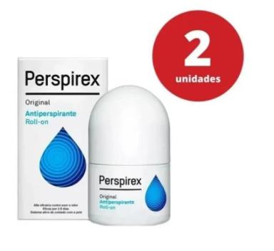 KIT C/2 PERSPIREX ANTIPERSPIRANTE ROLL-ON 20ML