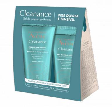 KIT AVèNE CLEANANCE GEL DE LIMPEZA PURIFICANTE 150G + 40G