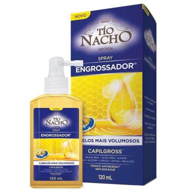 SPRAY ENGROSSADOR PARA CABELO TÍO NACHO COM 120ML