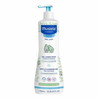 GEL DE BANHO MUSTELA BEBÊ SUAVE CORPO 750ML