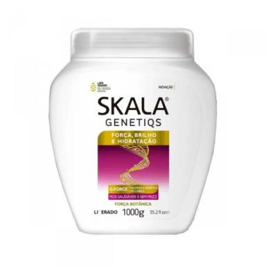 CREME CONDICIONADOR SKALA GENETIQS FORçA, BRILHO E HIDRATAçãO 1000G