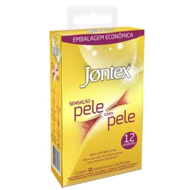 CAMISINHA JONTEX SENSAÇÃO PELE COM PELE COM 12 UNIDADES