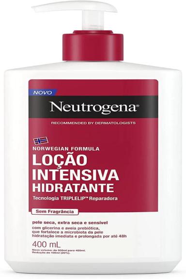 HIDRATANTE CORPORAL NEUTROGENA NORWEGIAN INTENSIVO SEM FRAGRâNCIA 400ML