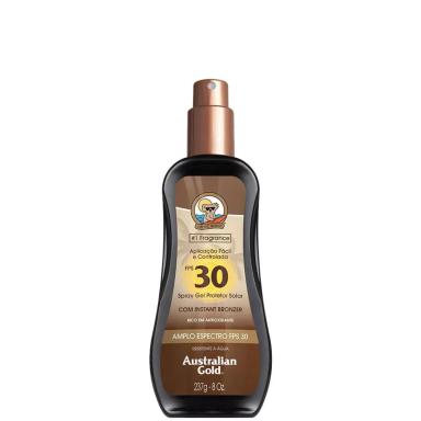 PROTETOR SOLAR CORPORAL AUSTRALIAN GOLD GEL SPRAY FPS30 - 237ML