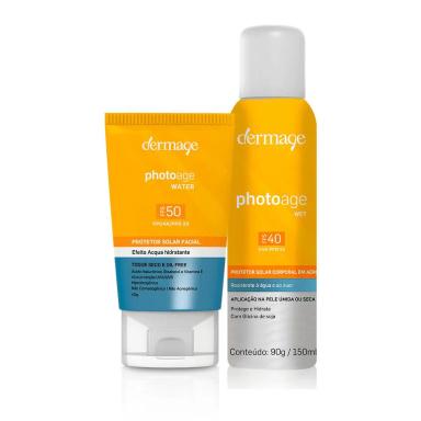 KIT DERMAGE PROTEçãO SOLAR EM DOBRO