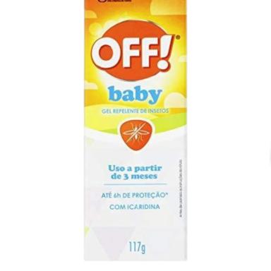 REPELENTE DE INSETOS INFANTIL OFF! BABY GEL COM 117G