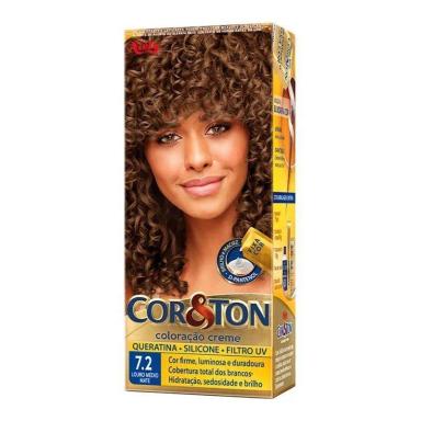 TINTURA COR&amp;amp;AMP;TON NIELY 7.2 LOURO MéDIO MATTE