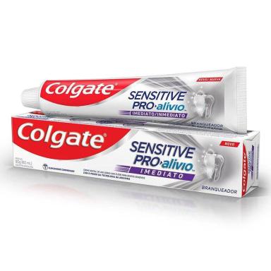 COLGATE SENSITIVE PRO-ALíVIO IMEDIATO BRANQUEADOR SENSíVEIS 90G