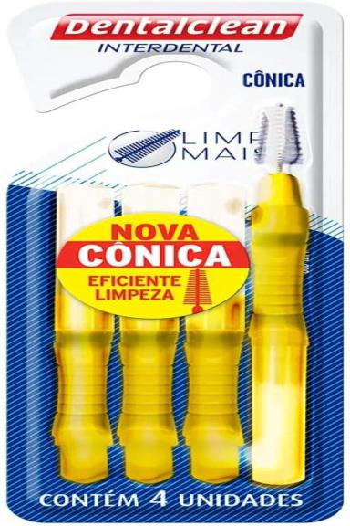 ESCOVA DE DENTES INTERDENTAL CôNICA MACIA 4 UNI
