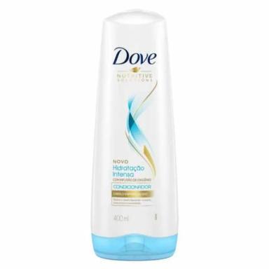 CONDICIONADOR DOVE HIDRATAÇÃO INTENSA COM INFUSÃO DE OXIGÊNIO COM 400ML
