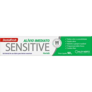 CREME DENTAL DENTALFRESH SENSITIVE ALÍVIO IMEDIATO 90G