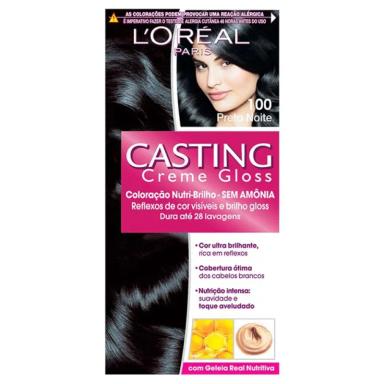 TINTURA SEMI-PERMANENTE CASTING CREME GLOSS 100 PRETO NOITE