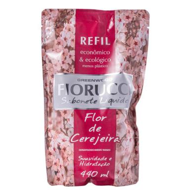 FIORUCCI FLOR DE CEREJEIRA REFIL - SABONETE LÍQUIDO 440ML