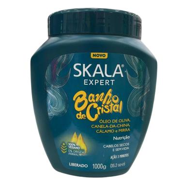 CREME DE HIDRATAçãO SKALA BANHO DE CRISTAL 1KG