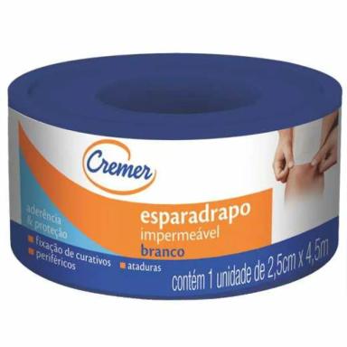 ESPARADRAPO IMPERMEÁVEL CREMER 2,5M X 4,5M 1 UNIDADE