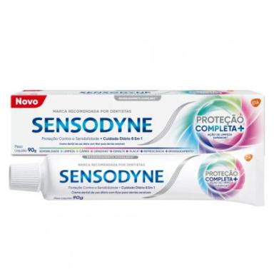 PASTA DE DENTE SENSODYNE PROTEçãO COMPLETA 90G