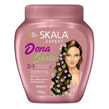 CREME DE TRATAMENTO SKALA E CREME PAR PENTEAR DONA SKALA 1KG