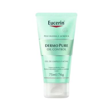 GEL DE LIMPEZA FACIAL EUCERIN DERMO PURE OIL CONTROL 75ML