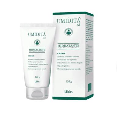 CREME HIDRATANTE CORPORAL UMIDITÁ AI PARA PELE SENSÍVEL 120G