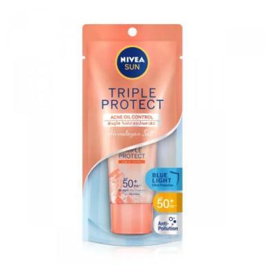 PROTETOR FACIAL NIVEA SUN TRIPLE PROTECT ANTIACNE FPS50 - 40ML