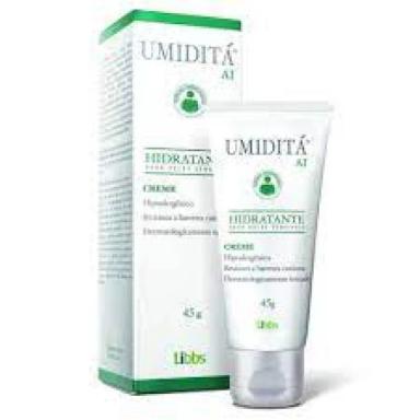 CREME HIDRATANTE UMIDITÁ AI PELE SECA E SENSÍVEL COM 45G