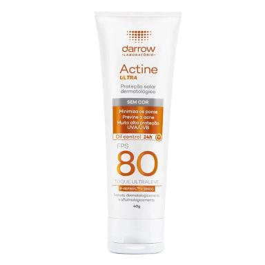 PROTETOR SOLAR DARROW ACTINE SOLAR FPS 80 - 40G