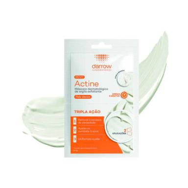 MáSCARA FACIAL ESFOLIANTE ACTINE DARROW 2X5G