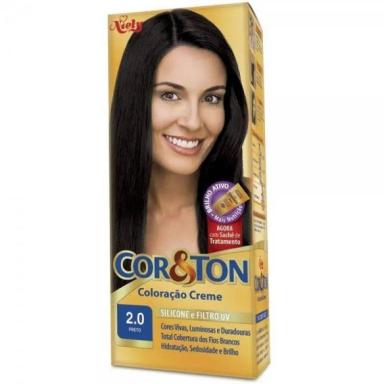 COLORAçãO COR&amp;amp;AMP;TON PRETO 2.0 180G NIELY