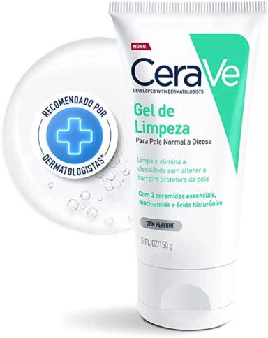 CERAVE FOAMING CLEANSER - GEL DE LIMPEZA FACIAL 60G