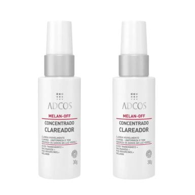 KIT COM 2 SéRUM ADCOS MELAN-OFF PARA MANCHAS 30G