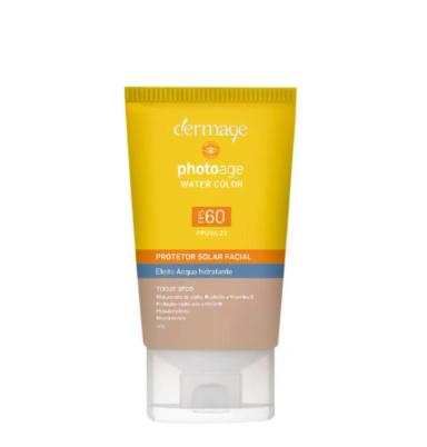 DERMAGE PHOTOAGE WATER COLOR FPS60 PROTETOR SOLAR FACIAL 40G