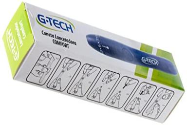 CANETA LANCETADORA G-TECH MINI COM 1 UNIDADE