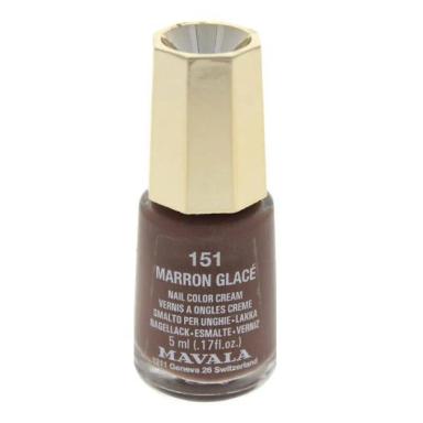 MAVALA MINI COLOR MARRON GLACE 151 - ESMALTE PEROLADO 5ML