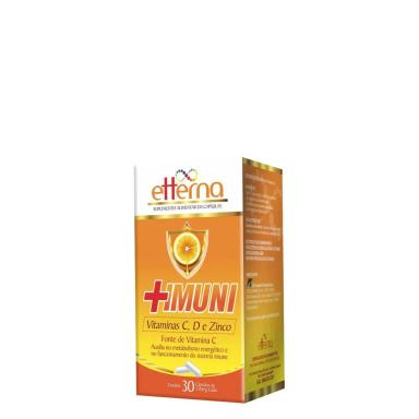 ETTERNA SUPLEMENTO ALIMENTAR +IMUNI (VITAMINAS C,D E ZINCO) 30 CAPS