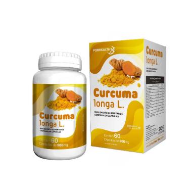 CúRCUMA LONGA L FORHEALTH 60 CáPSULAS