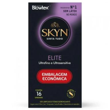 PRESERVATIVO SKYN ELITE 16 UNIDADES