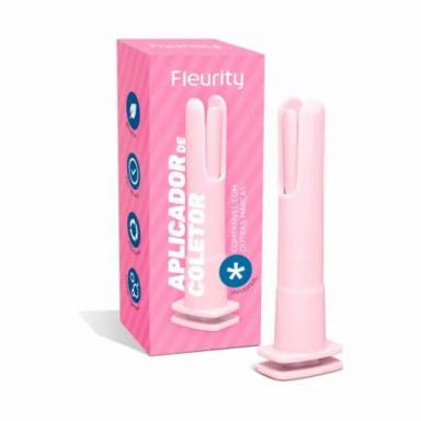 APLICADOR DE COLETOR MENSTRUAL FLEURITY