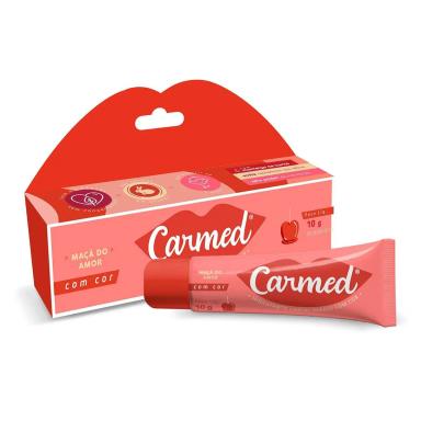 HIDRATANTE LABIAL CARMED MAçã DO AMOR COR 10G