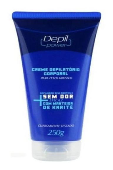 CREME DEPILATÓRIO CORPORAL DEPIL POWER PARA PELOS GROSSOS 250G