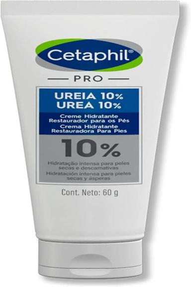 CREME HIDRATANTE RESTAURADOR PARA OS PéS CETAPHIL PRO UREIA 10% COM 60G