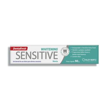CREME DENTAL DENTALFRESH SENSITIVE WHITENING 90G