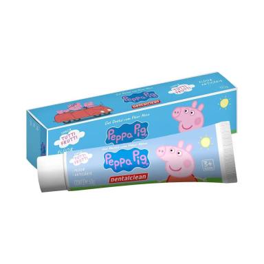 CREME DENTAL DENTALCLEAN INFANTIL PEPPA PIG - SABOR TUTTI FRUTTI 50G