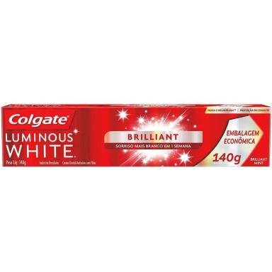 CREME DENTAL COLGATE LUMINOUS WHITE BRILLIANT MINT 140G
