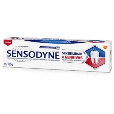 CREME DENTAL SENSODYNE SENSIBILIDADE &amp;amp;AMP; GENGIVAS 100G