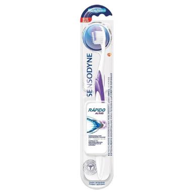 ESCOVA DENTAL SENSODYNE ALÍVIO RÁPIDO 1 UNIDADE