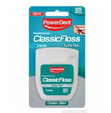 FIO DENTAL POWERDENT EXTRA FINO 125M