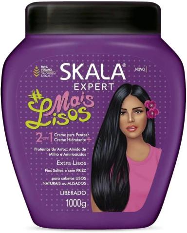 CREME DE TRATAMENTO SKALA E CREME PARA PENTEAR MAIS LISOS 1KG
