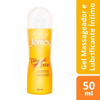 GEL LUBRIFICANTE JONTEX SENSAçãO PELE COM PELE 50G