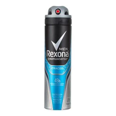 DESODORANTE ANTITRANSPIRANTE AEROSOL REXONA MEN XTRACOOL MASCULINO 150ML