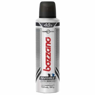 DESODORANTE ANTITRANSPIRANTE AEROSOL BOZZANO INVISIBLE 150ML